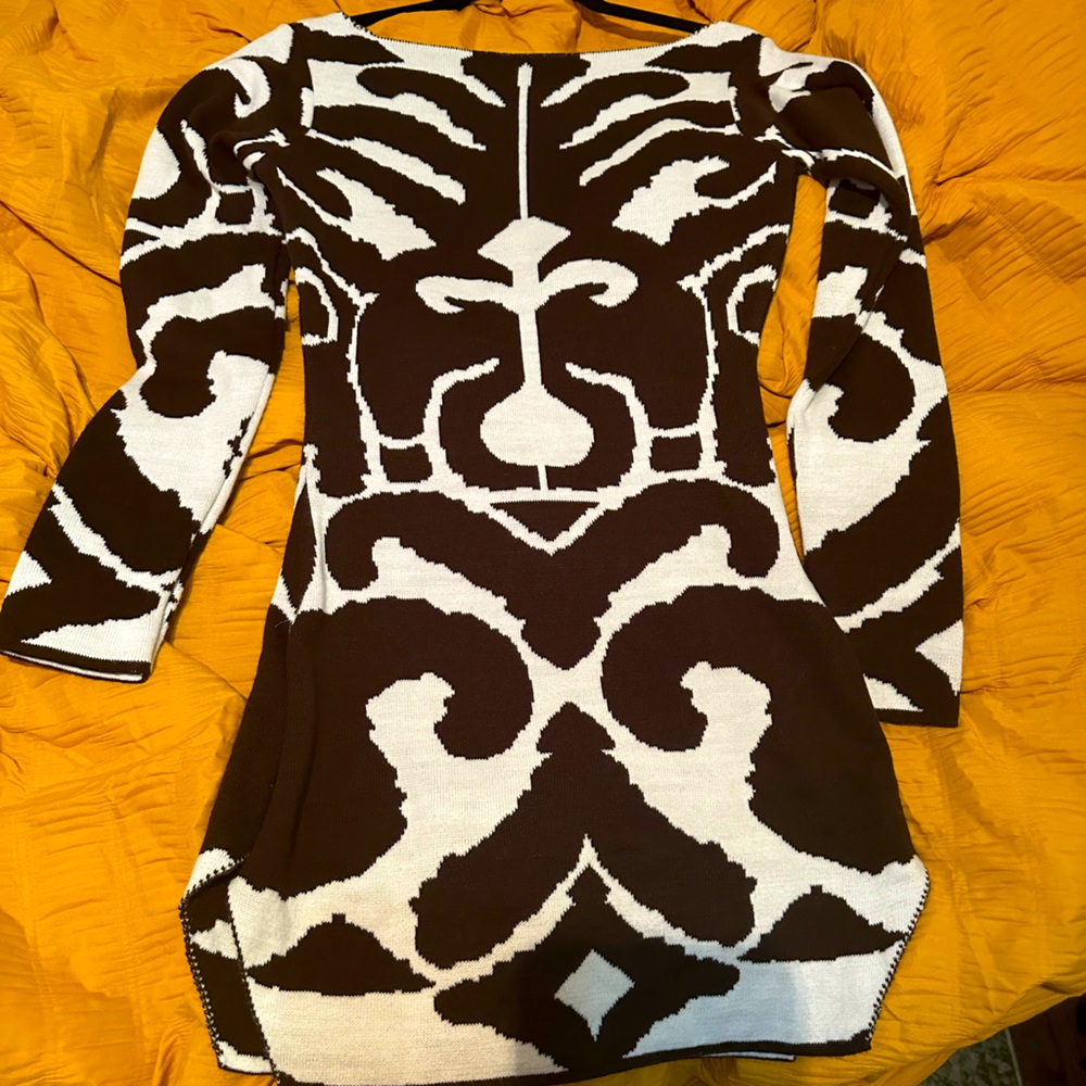 Open back dress
